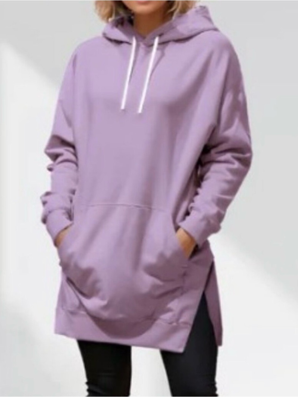 2 Hooded Tunic Sweatshirts